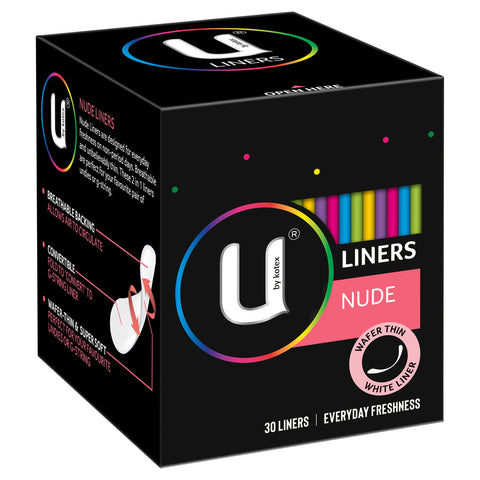 U by Kotex Nude Liners 30pack