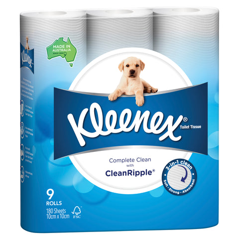 Kleenex Complete Clean 9 Pack