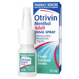 Otrivin Nasal Spray Menthol 10mL