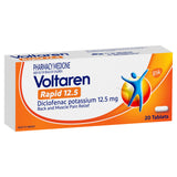 Voltaren Rapid 12.5, Pain Relief 20 Tablets