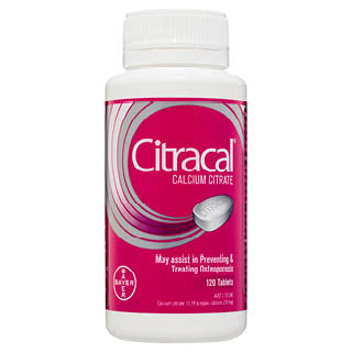Citracal Calcium Citrate 120 Tablets
