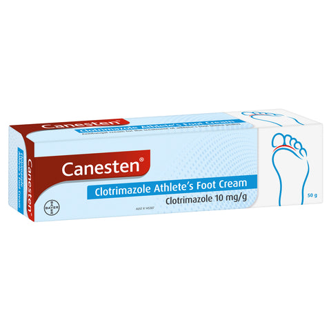 Canesten Clotrimazole Athletes Foot Cream 50g