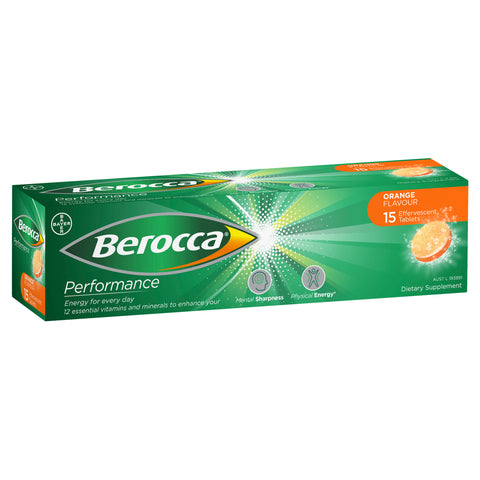 Berocca Perf Orange Eff Tab 15