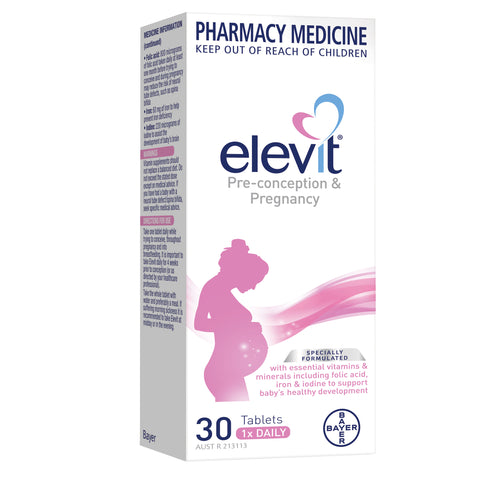 Elevit Pregnancy Multivitamin Tablets 30
