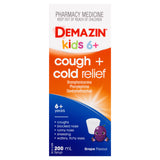 Demazin Cough and Cold Relief Syrup 200ml