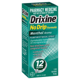 Drixine No Drip Menthol Nasal Spray 15mL