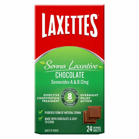 LAXETTES CHOCOLATE 24PK