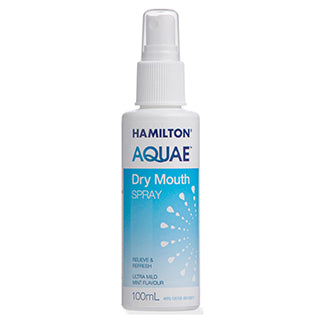 Hamilton Aquae Dry Mouth Spray - 100ml