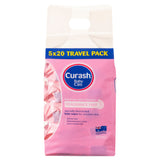 Curash Babycare Fragrance Free Wipes 5 x 20