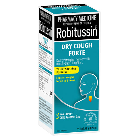 Robitussin DX Dry Cough Forte 200ml