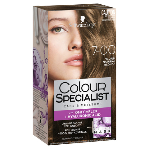 Schwarzkopf Colour Specialist Supreme-Care Colour Creme 7.00 Medium Natural Blonde