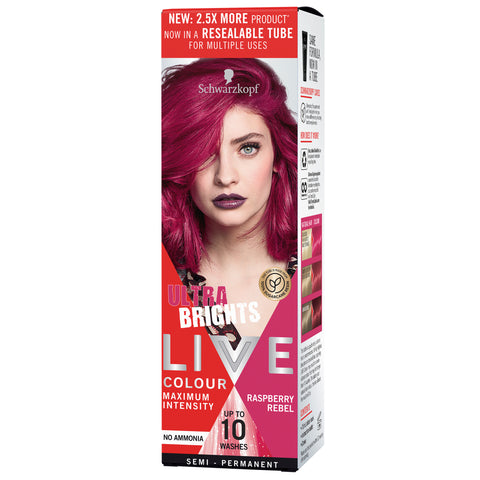 Schwarzkopf Ultra Brights Live Colour Raspberry Rebel 75 ML