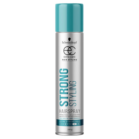 Schwarzkopf Extra Care Strong Styling Hairspray Maximum Hold 100g