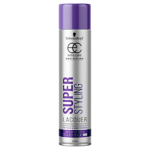 Schwarzkopf Extra Care Super Styling Lacquer Extreme Hold 250g