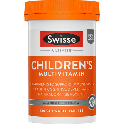 Swisse Children's Ultivite Multivitamin 120 Chewable Tablets