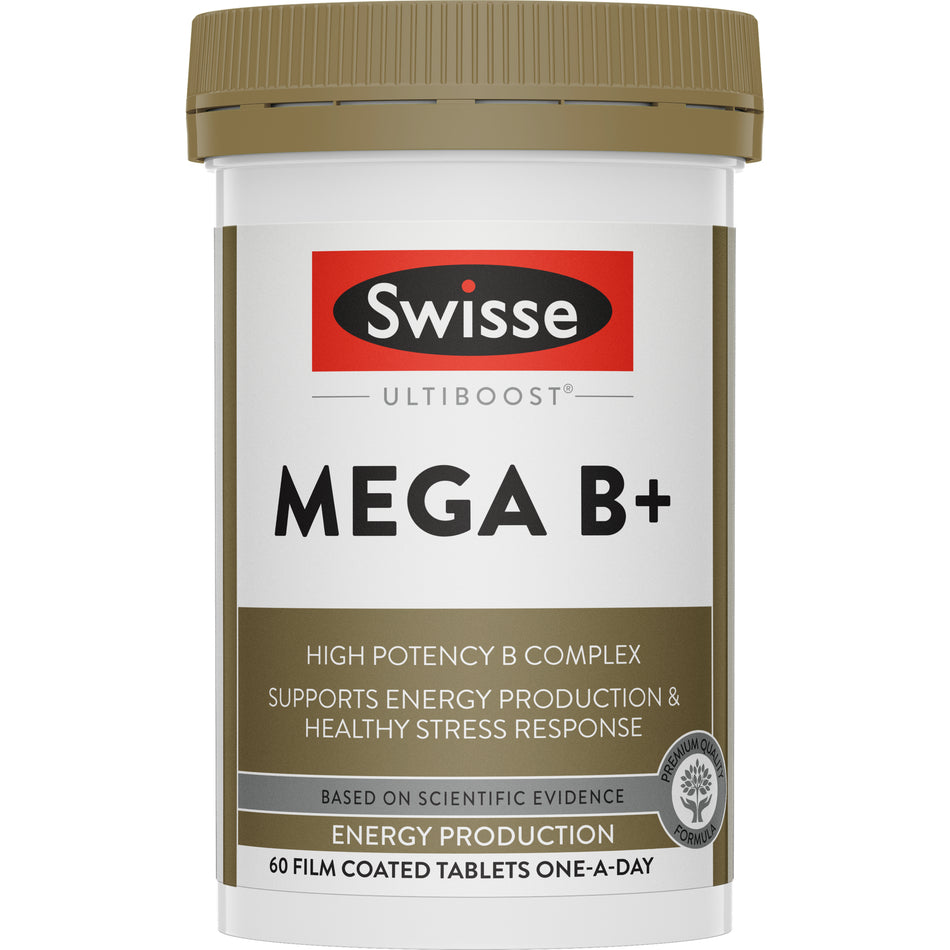 Swisse Ultiboost Mega B+ 60 Tablets