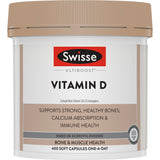 Swisse Ultiboost Vitamin D 400 Capsules