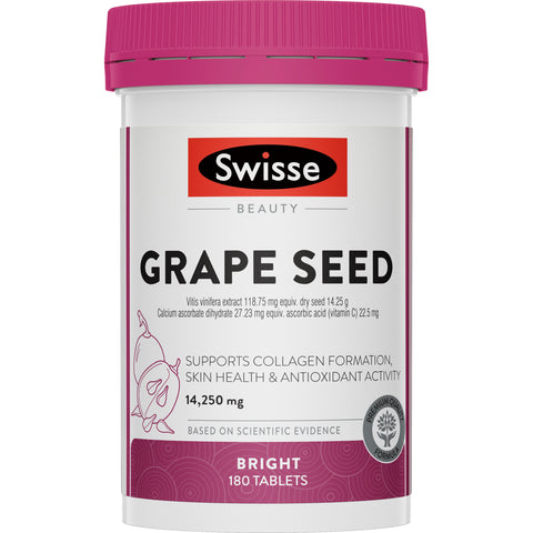 Swisse Grape Seed 14,250mg 180 Tablets