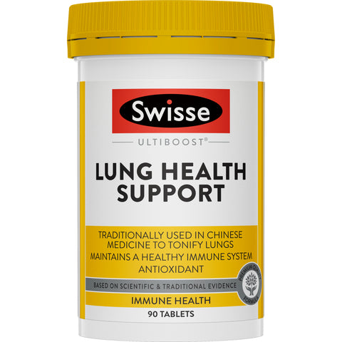 Swisse Ultiboost Lung Health Support 90 Tablets