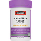 Swisse Ultiboost Magnesium + Sleep Powder Lemon & Honey 180g