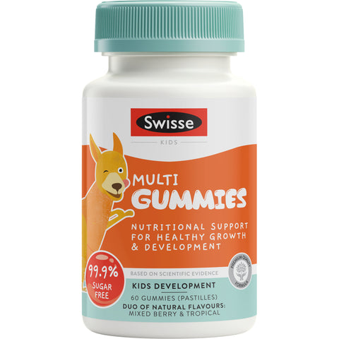 Swisse Kids Multi Gummies 60 Gummies (Pastilles)