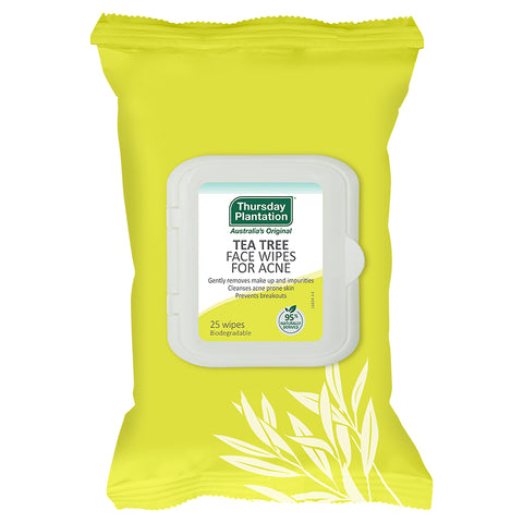 Thursday Plantation Tea Tree Acne Face 25 Wipes