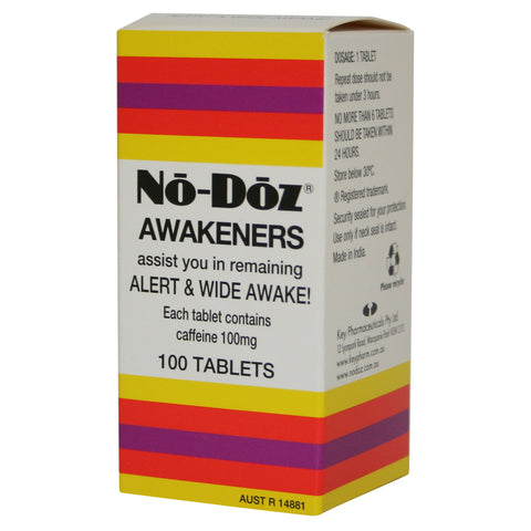 No Doz 100 Tablets