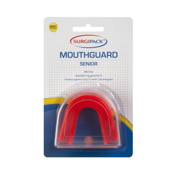 SurgiPack Senior Mouthguard Red
