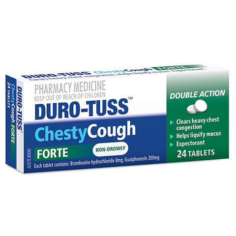 Duro-Tuss Chesty Forte - 24 Tablets
