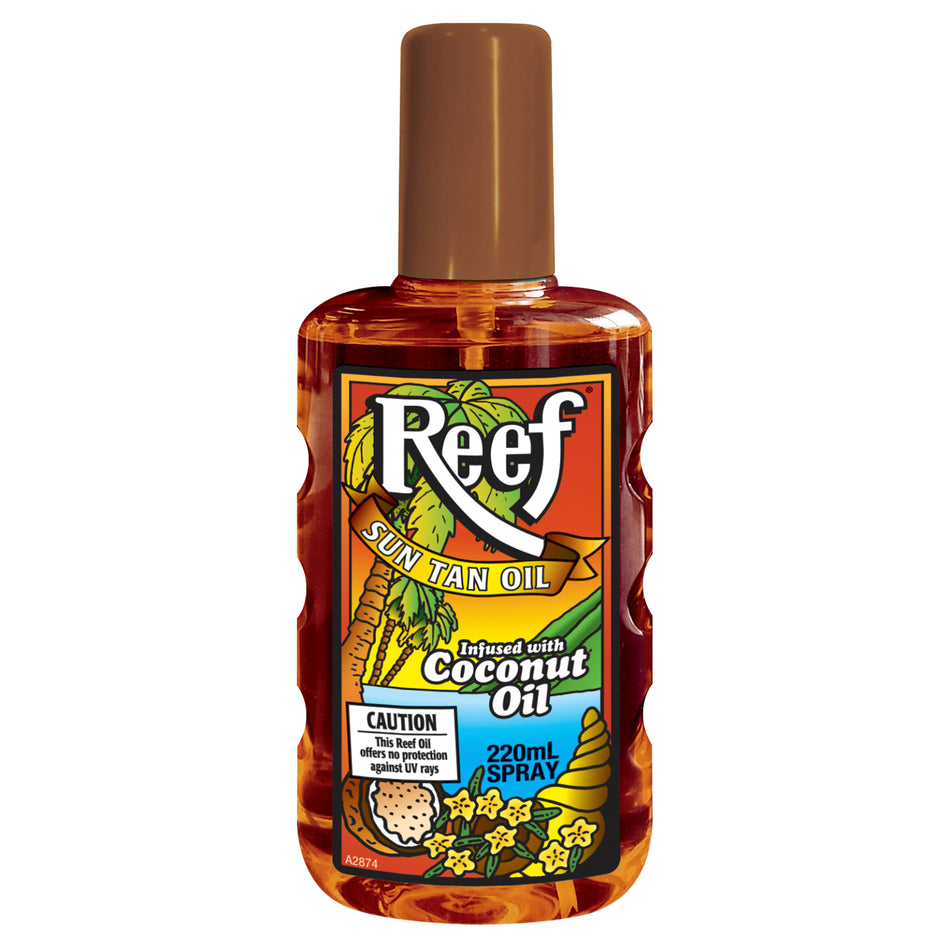 Reef Moisturising Sun Tan Oil Spray No SPF 220ml