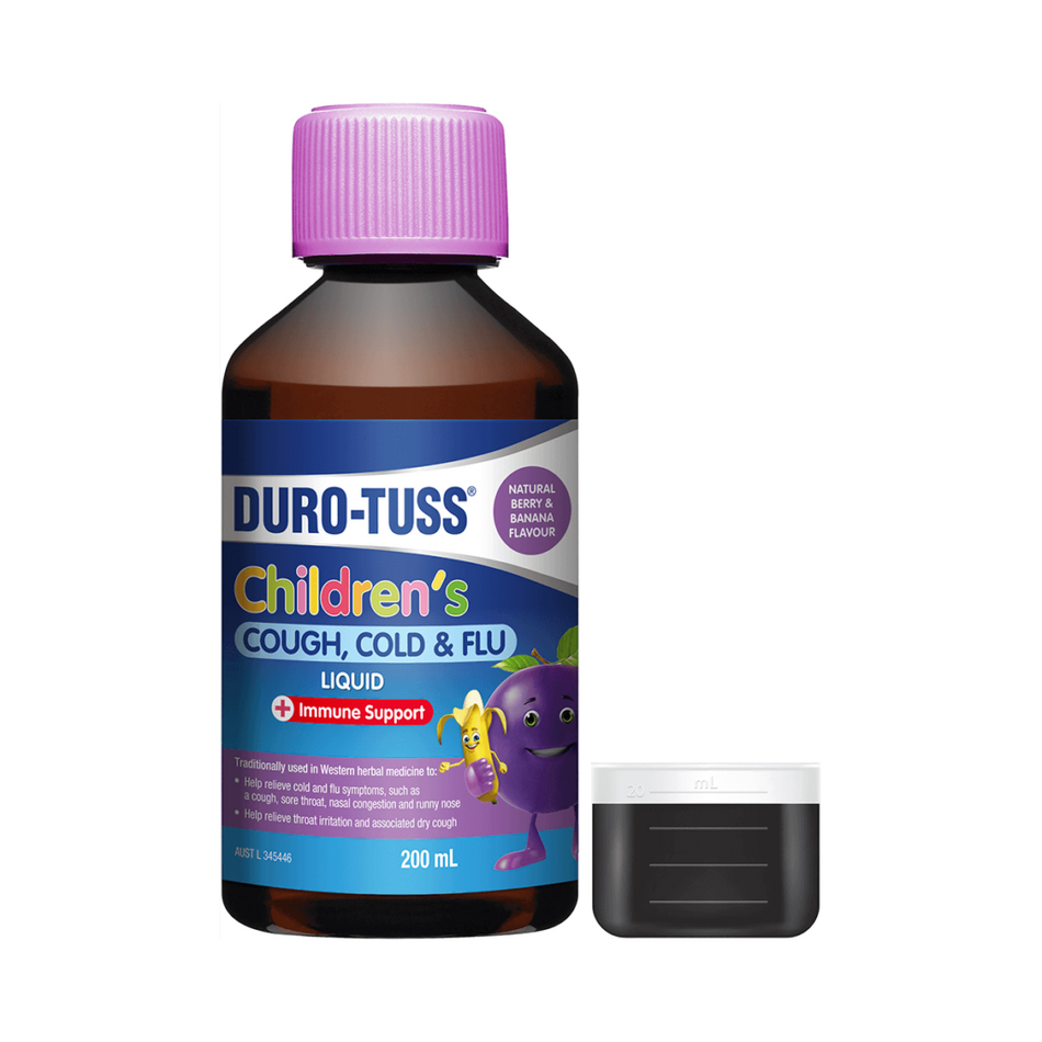 DURO-TUSS Children's Cold and Flu Liquid 200ml