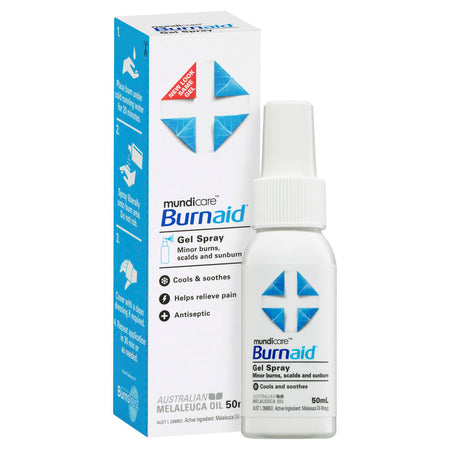 Mundicare Burnaid Spray 50ml
