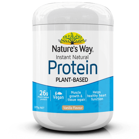 Nature's Way Instant Natural Protein Powder Vanilla 375g