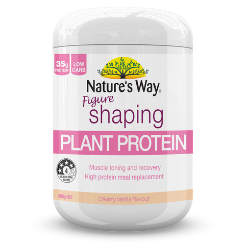 Nature's Way Instant Natural Protein Figure Shaping Creamy Vanilla 400g