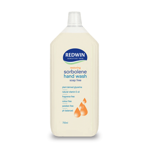 Redwin Sorbolene Hand Wash with Vitamin E 750ml Refill