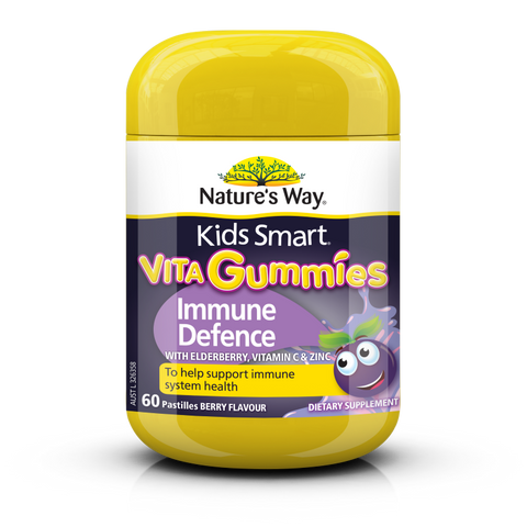 NATURE'S WAY Kids Smart Vita Gummies Immune Defence 60 Gummies