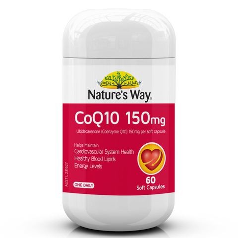 Nature's Way One-A-Day Coq10 150mg 60 Soft Capsules