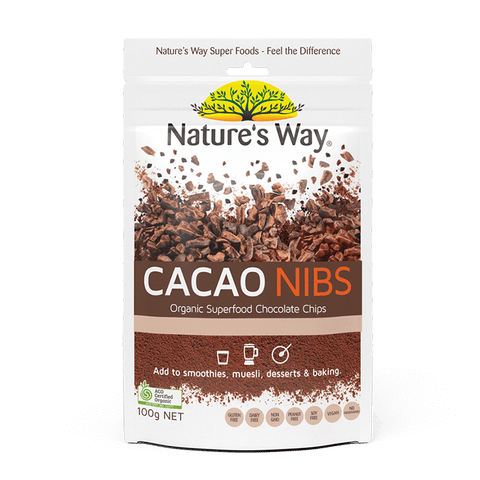 Nature’s Way Superfoods Cacao NIBS 100g
