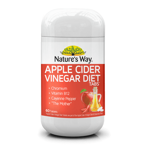 Nature's Way Apple Cider Vinegar Diet 60 Tablets
