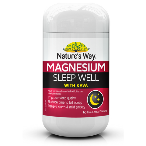 Nature's Way Magnesium Sleep Well 60 Tablets