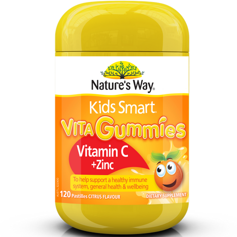 Nature's Way Kids Smart Vita Gummies Vitamin C + Zinc 120 Gummies