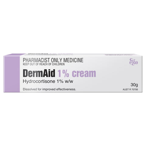 DermAid Cream 1% 30g(S3)