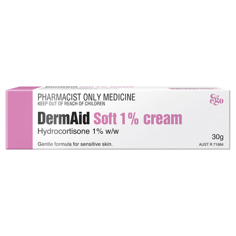 DermAid Soft Cream 1% 30g(S3)