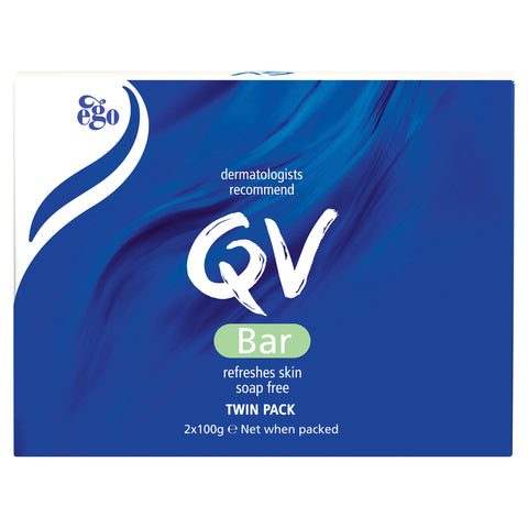 Ego QV Wash Cleansing Bar 100g Twin Pack