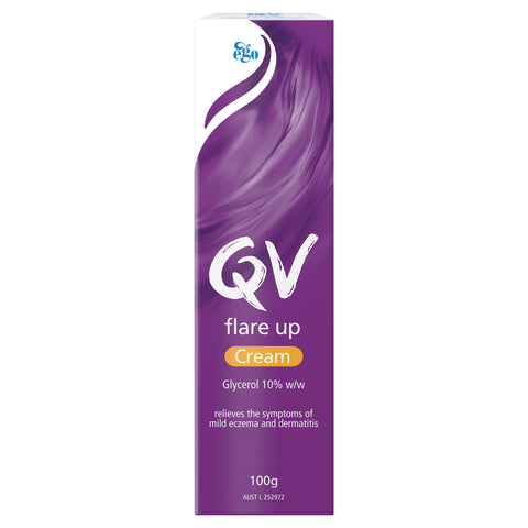 Ego QV Flare Up Cream 100g for Eczema Prone Skin