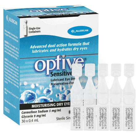 Optive Sensitive Eye Drops 30 x 0.4ml