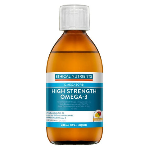 Ethical Nutrients High Strength Omega-3 Liquid (Fruit Punch) 170ml