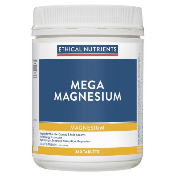 Ethical Nutrients Mega Magnesium 240 Tablets