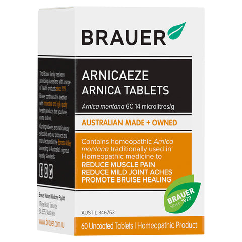Brauer Arnicaeze 60 Tablets