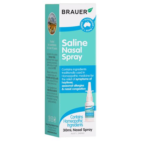 Brauer Saline Nasal Spray 30ml